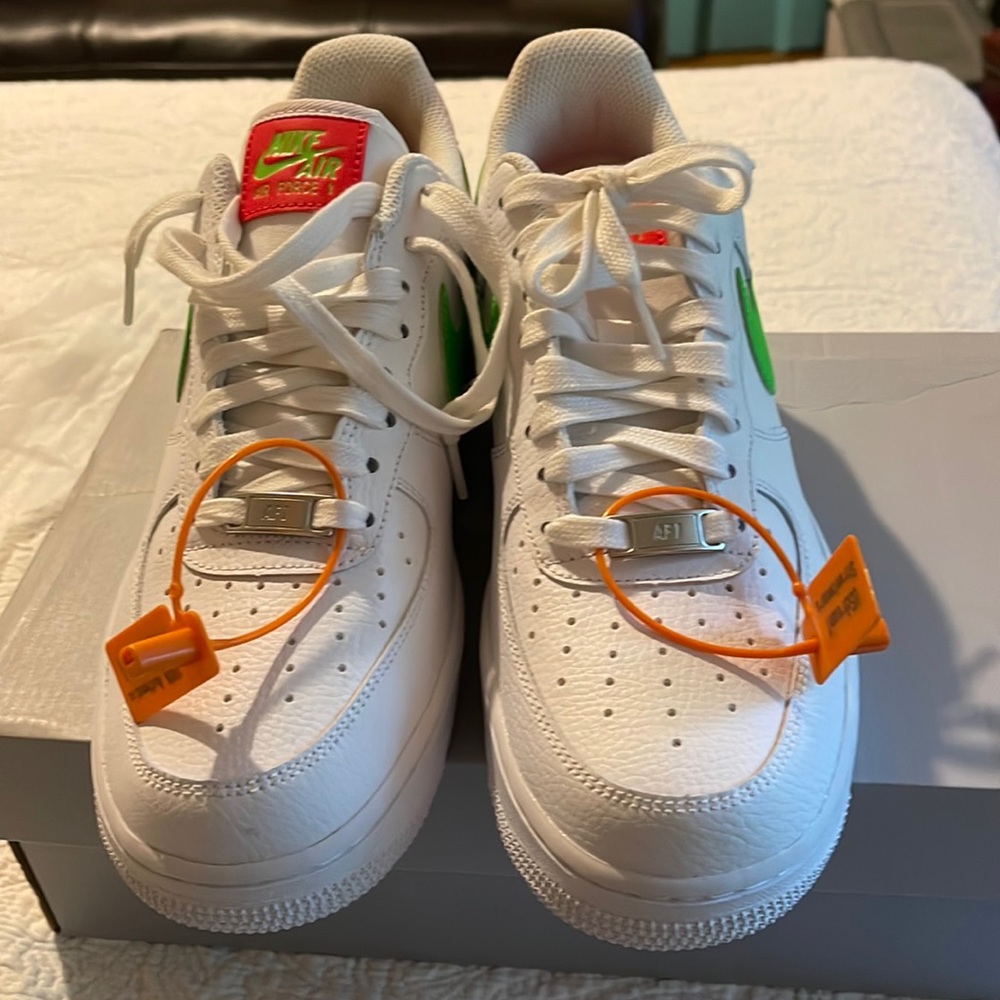 Woman’s air force one size 9 white.